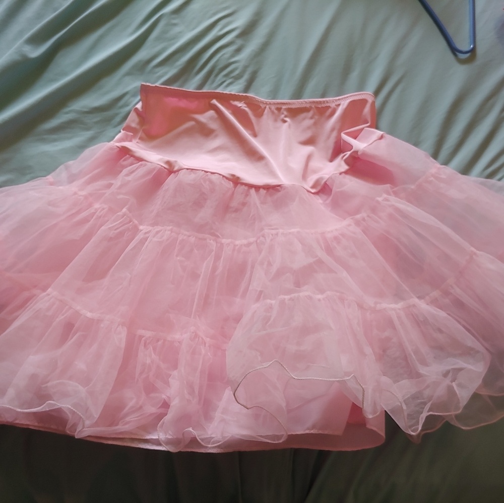 26 inch Pink Crinoline Petticoat